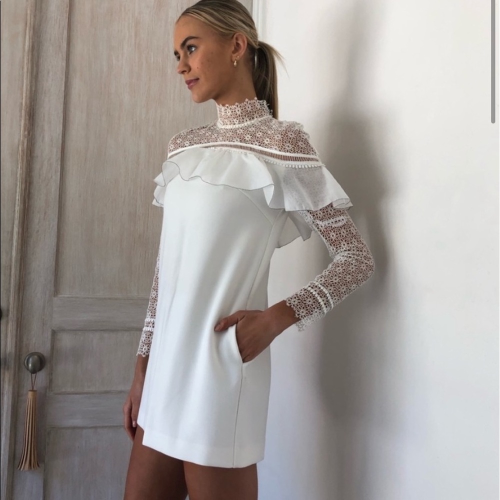 ‼️PRICE DROP Self-Portrait Lace Guipure Dress